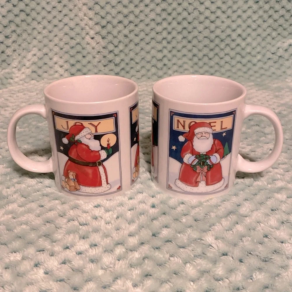 Santa Mug Set